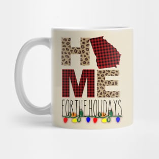 home for holidays Ga state Mug